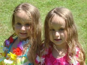 Two little girls